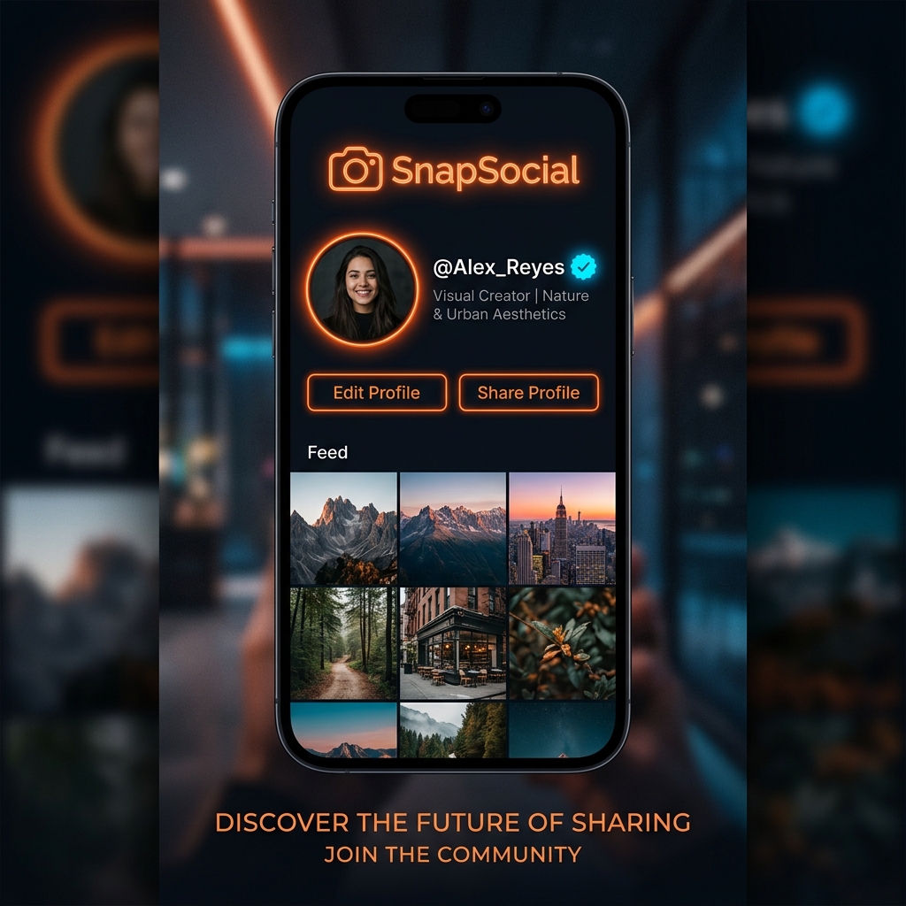 SnapSocial Profile